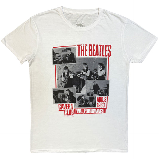 The Beatles White T Shirt - Final Performance