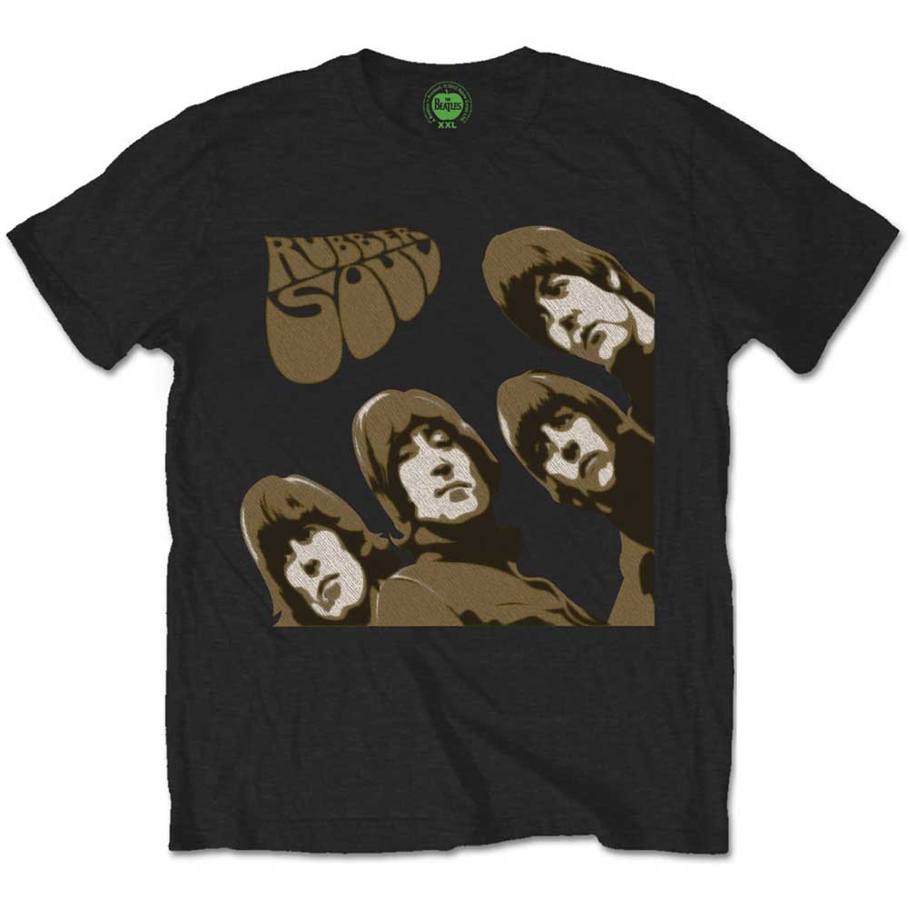 The Beatles T Shirt - Rubber Soul Sketch