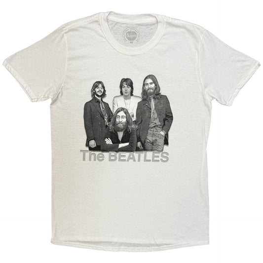 The Beatles White T Shirt - Tittenhurst Table