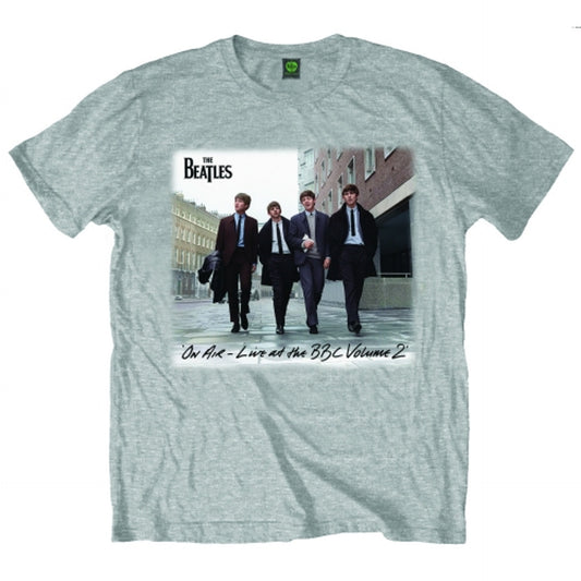 The Beatles Grey T Shirt - On Air