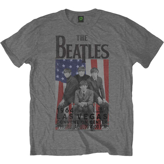 The Beatles T Shirt - Flag/Vegas