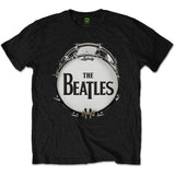The Beatles Black T Shirt - Original Drum Skin
