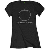 The Beatles Woman's T Shirt - On Apple Diamante