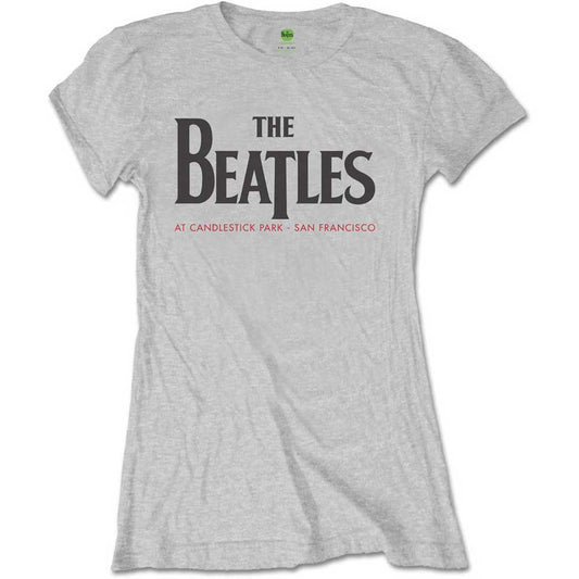 The Beatles Woman's T Shirt - Candlestick Park