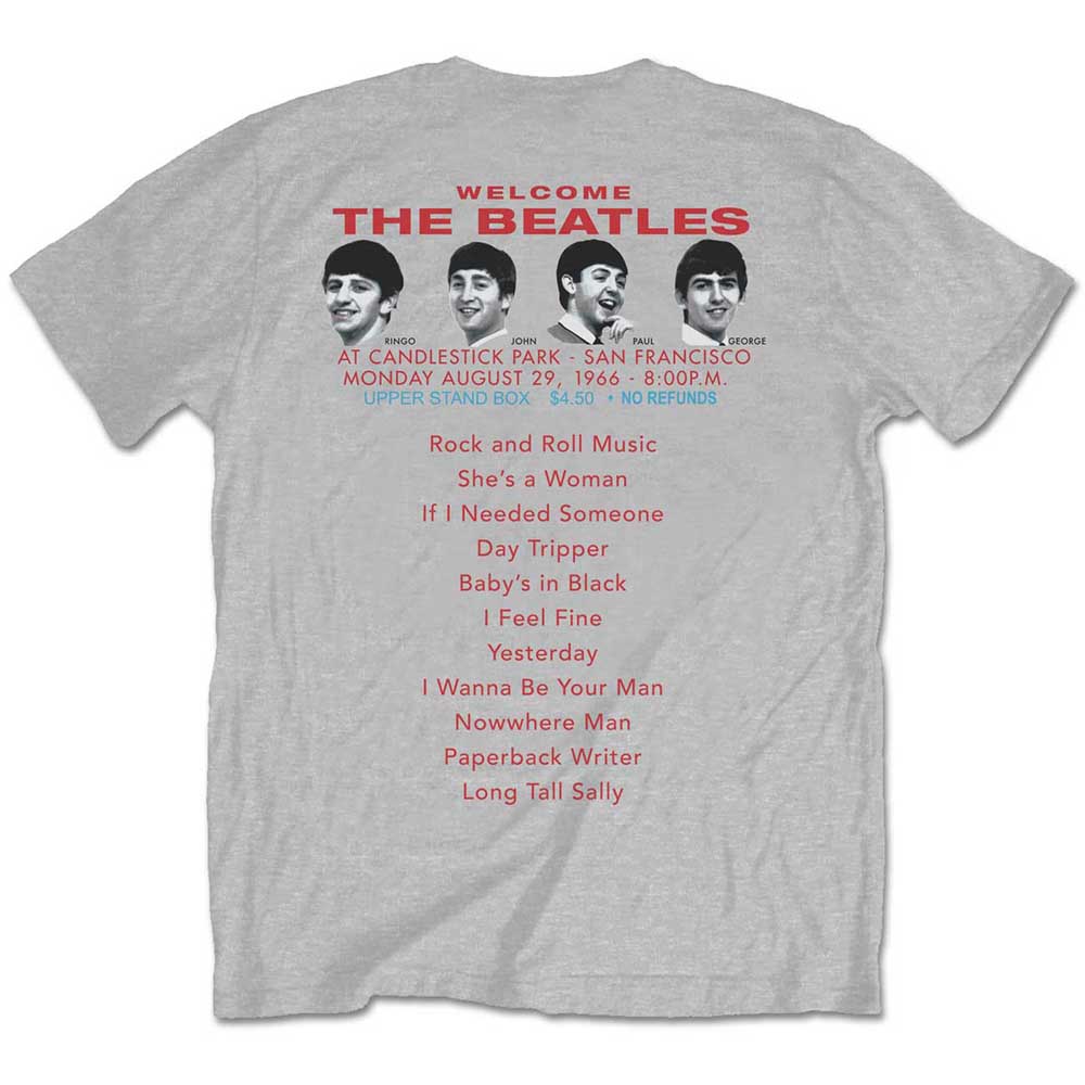 The Beatles T Shirt - Candlestick Park