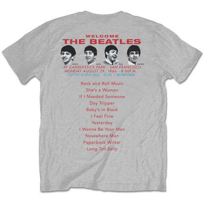 The Beatles T Shirt - Candlestick Park