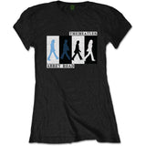The Beatles Woman's T Shirt - Abbey Road Colours Crossing