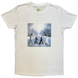 The Beatles White T Shirt - Abbey Christmas