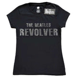 The Beatles Woman's T Shirt - Revolver Diamante
