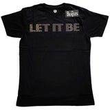 The Beatles T Shirt - Let It Be Diamante