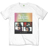 The Beatles White T Shirt - Album Faces Gradient