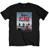 The Beatles Black T Shirt - Rooftop Concert