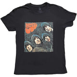 The Beatles Woman's T Shirt - Rubber Soul Album Cover