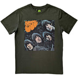 The Beatles Green T Shirt - Rubber Soul Album Cover