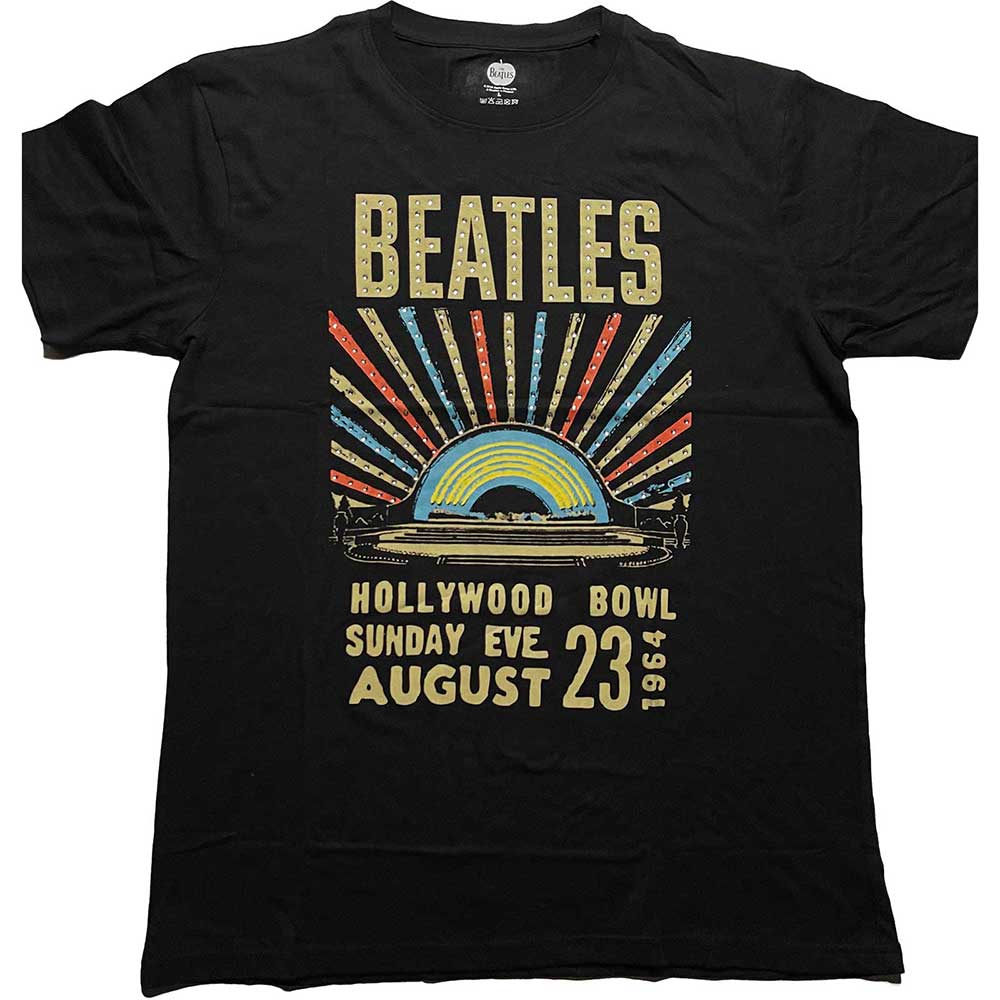 The Beatles T Shirt - Hollywood Bowl Diamante