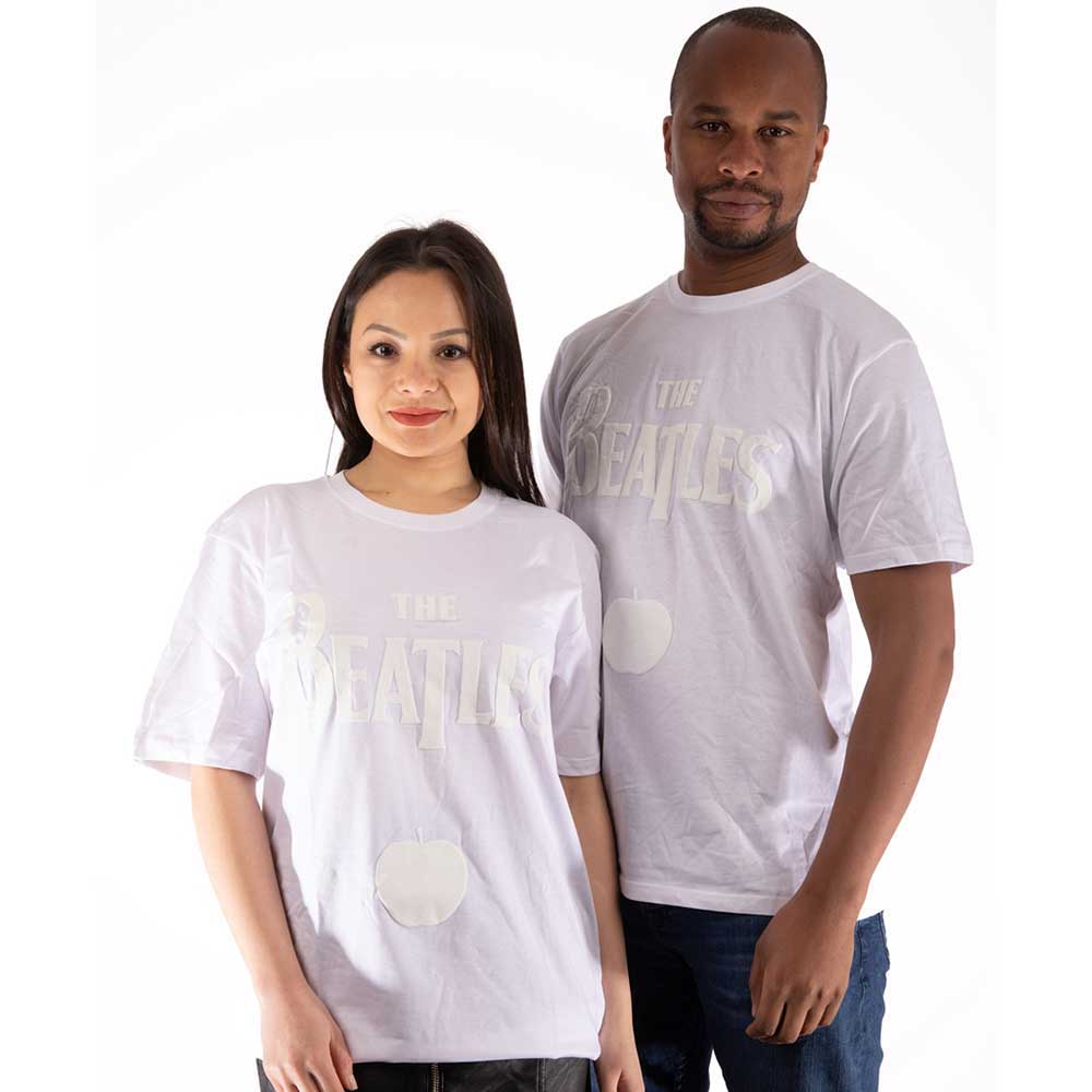 The Beatles T Shirt - Drop T Logo & Apple Hi-Build | Buy Now For 24.99