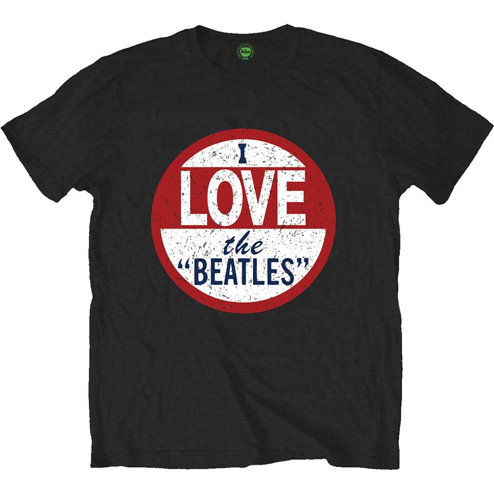 The Beatles T Shirt - I Love The Beatles Single Print