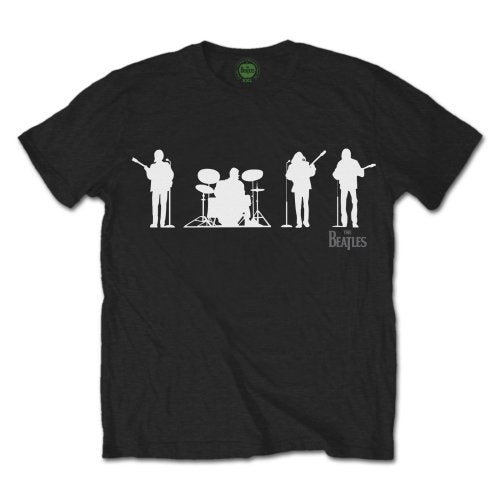 The Beatles T Shirt - Saville Row Line Up Silhouette