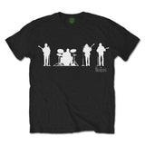 The Beatles T Shirt - Saville Row Line Up Silhouette