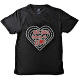 The Beatles Black T Shirt - All You Need Is Love Heart