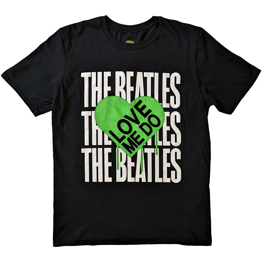 The Beatles T Shirt - LMD Graffiti Heart