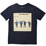 The Beatles Navy T Shirt - Help! Album Cover