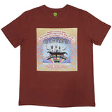 The Beatles Red T Shirt - Magical Mystery Tour Album Cover