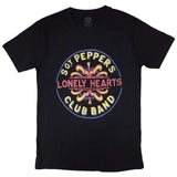 The Beatles Black T Shirt - Painted Pepper