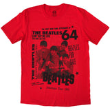 The Beatles Red T Shirt - 1964
