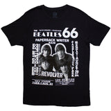 The Beatles Black T Shirt - 1966
