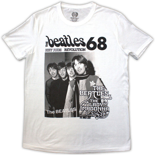 The Beatles White T Shirt - 1968