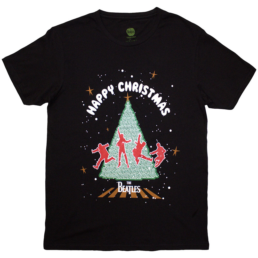 The Beatles T Shirt - Christmas Tree