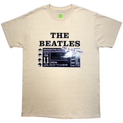 The Beatles T Shirt - Washington '64 Promo & Setlist