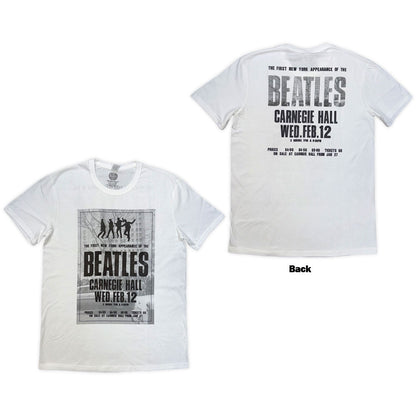 The Beatles T Shirt - Tour '64 Carnegie Hall | Buy Now For 24.99