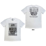 The Beatles T Shirt - Tour '64 Carnegie Hall | Buy Now For 24.99