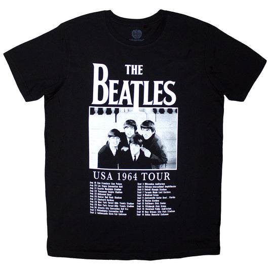 The Beatles T Shirt - Tour '64 Dates | Buy Now For 24.99