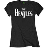The Beatles Black Women's T Shirt - Packaged Drop T