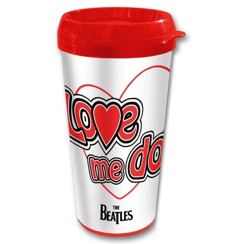 The Beatles Plastic Travel Mug - Hypnosis | Buy Now For 9.99