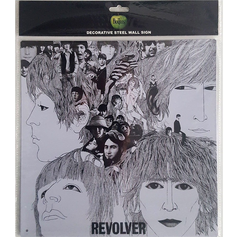 The Beatles Tin Signs 30x30 - Revolver Album Cover Steel