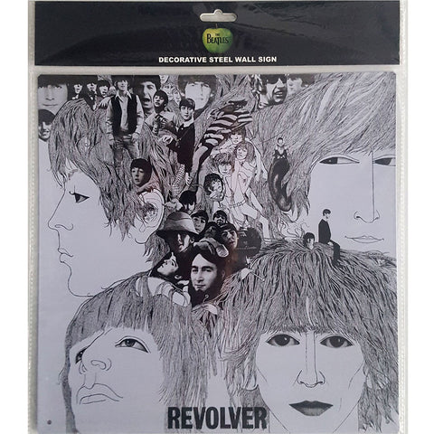 The Beatles Tin Signs 30x30 - Revolver Album Cover Steel
