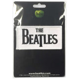 The Beatles Patches - Woven Sew On - Drop T Logo Woven Print