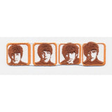 The Beatles Patches - Iron On - Heads In Boxes