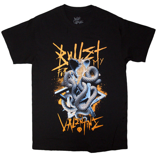 Bullet For My Valentine T Shirt - Wrapped Cobra | Buy Now For 24.99