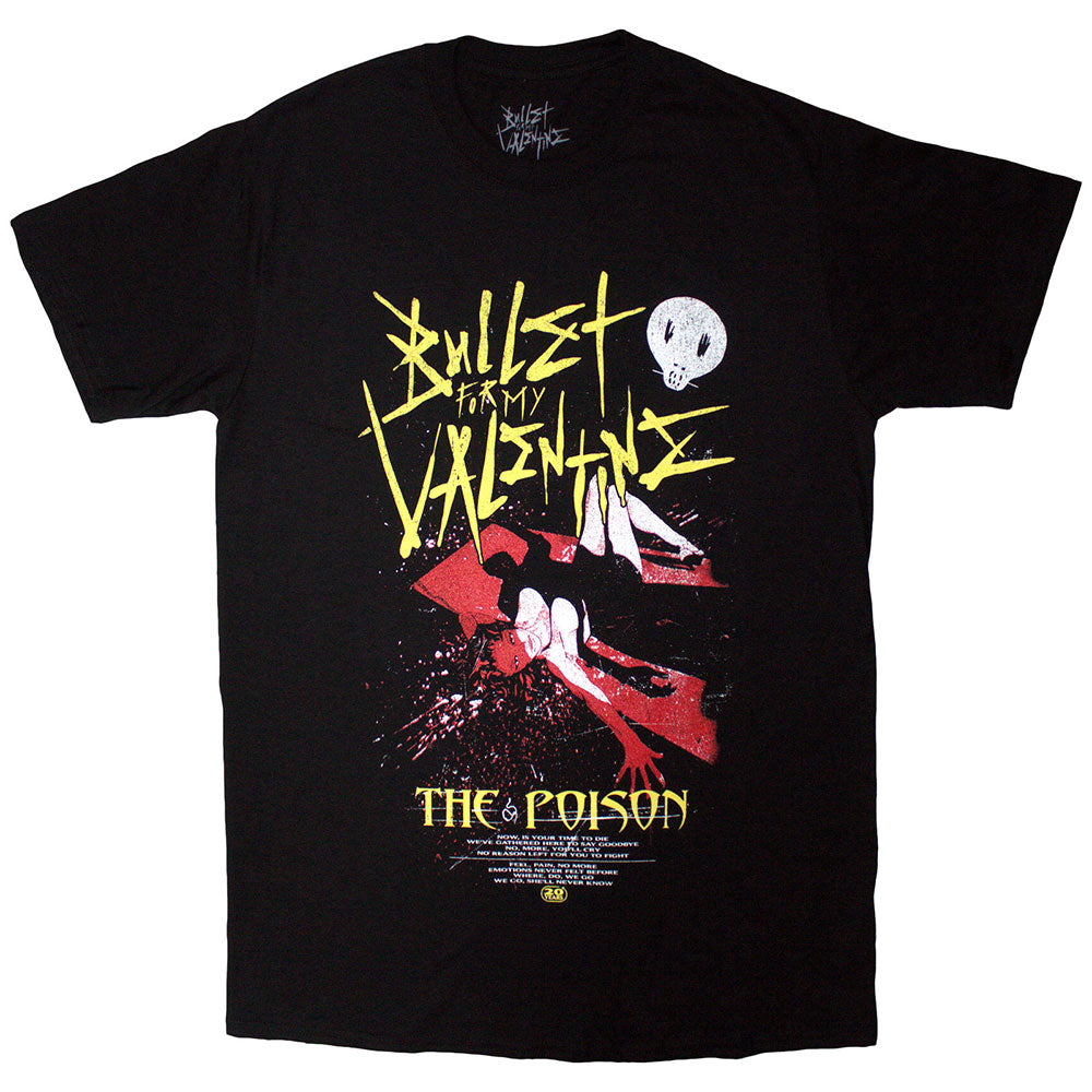 Bullet For My Valentine T Shirt - The Poison Cover | Buy Now For 24.99