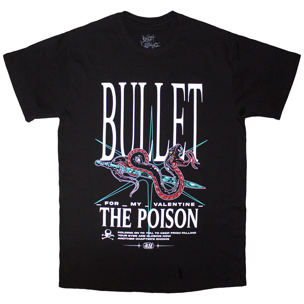 Bullet For My Valentine T Shirt - The Poison Snake | Buy Now For 24.99