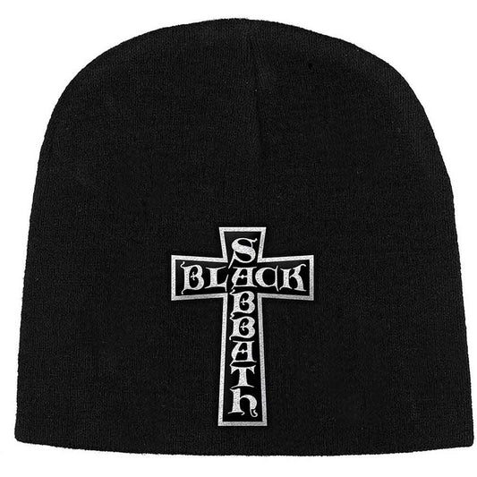 Black Sabbath Headwear Beanies - Cross Logo