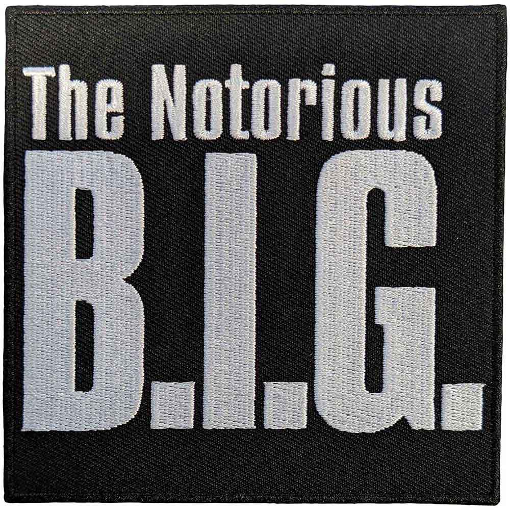 Biggie Smalls Patches Iron On - The Notorious
