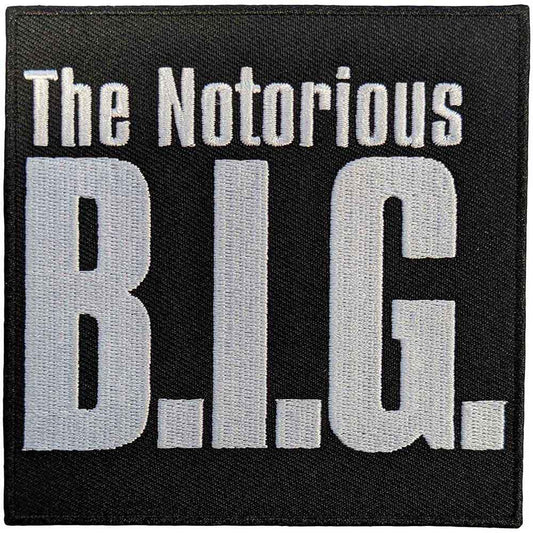 Biggie Smalls Patches Iron On - The Notorious