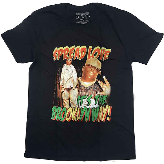 Biggie Smalls T Shirt - Spread The Love
