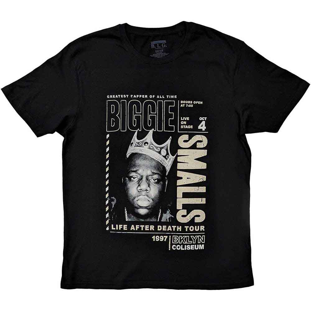 Biggie Smalls T Shirt - Life After Death Tour | Buy Now For 24.99